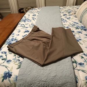 Savane Dark Khaki Men’s Dress Slacks